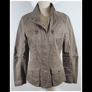 Claudia Ev Classic Brown Utility Jacket